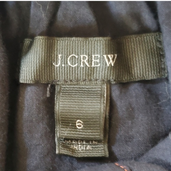 J. Crew Navy Eyelet Dress - Picture 4 of 8